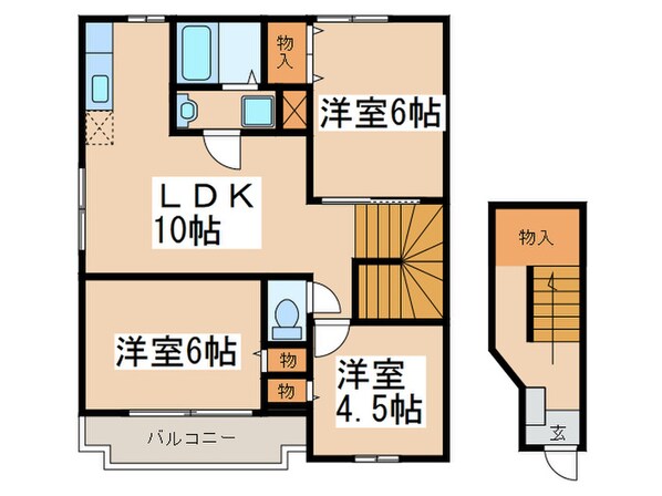 アネ－ロヒルの物件間取画像